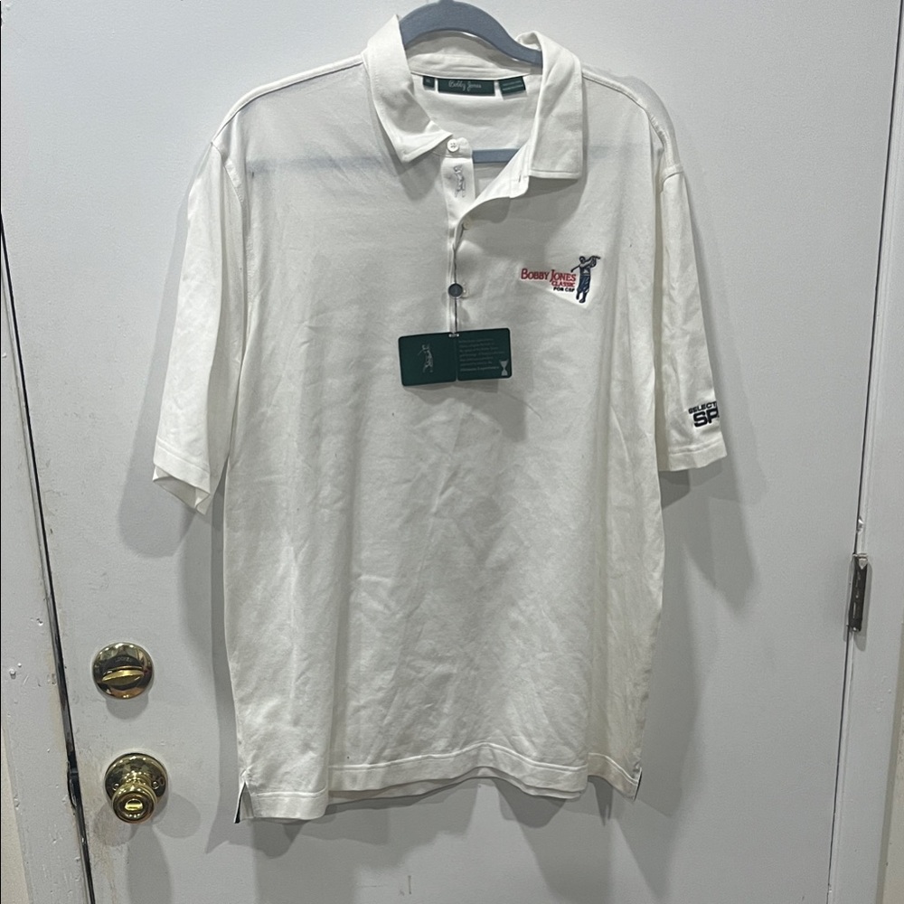 Bobby Jones Classic White Polo Shirt